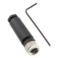 1506891 - CONN RCPT FMALE 4POS GOLD SCREW