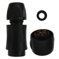 UTS6JC10E6P - CONN PLUG MALE 6P GOLD SLDR CUP