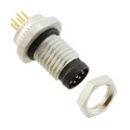 1424238 - CONN PLUG MALE 8POS GOLD SOLDER