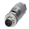 1411068 - CONN PLUG MALE 4POS GOLD IDC