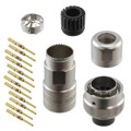 RT061412PNH-K - CONN PLUG MALE 12POS GOLD CRIMP
