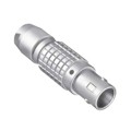 FGG.1B.304.CLAD42Z - CONN PLUG MALE 4P GOLD SLDR CUP