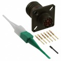 D38999/20WA35PN - CONN RCPT MALE 6POS GOLD CRIMP