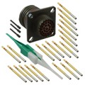 D38999/20WC35SN - CONN RCPT FMALE 22POS GOLD CRIMP