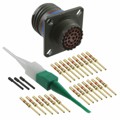 D38999/20WC35PN - CONN RCPT MALE 22POS GOLD CRIMP