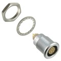 EGG.1B.308.CLL - CONN RCPT FMALE 8P GOLD SLDR CUP