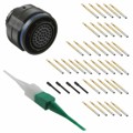 D38999/26WD35SN - CONN PLUG FMALE 37POS GOLD CRIMP