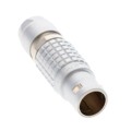 FGG.2B.304.CLAD72 - CONN PLUG MALE 4P GOLD SLDR CUP
