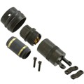 PT06J-12-3S - CONN PLUG FMALE 3P GOLD SLDR CUP