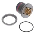 HEN.2M.319.XLNP - CONN RCPT FMALE 19POS GOLD SLDR