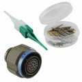 D38999/26WC35SN - CONN PLUG FMALE 22POS GOLD CRIMP