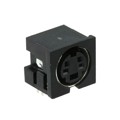 MD-40S - CONN RCPT FMALE MINI DIN 4P SLDR
