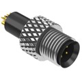 50-00602 - CONN PLUG MALE 4P GOLD SLDR CUP
