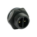 22002515-01 - CONN RCPT MALE 2POS SOLDER CUP