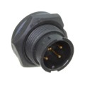 ABD-04PMMS-LC7001 - CONN RCPT MALE 4P GOLD SLDR CUP