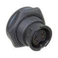 ABD-04PMFS-LC7001 - CONN RCPT FMALE 4P GOLD SLDR CUP