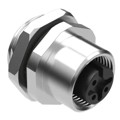 54-00180 - CONN RCPT FMALE 3P GOLD SLDR CUP