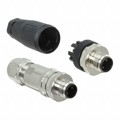 T4111001021-000 - CONN RCPT MALE 2POS GOLD SCREW