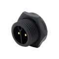 23002515-01 - CONN RCPT MALE 2POS SOLDER CUP