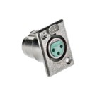 D3F - CONN PLUG FMALE XLR 3POS SOLDER