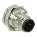 T4130512041-000 - CONN RCPT MALE 4P GOLD SLDR CUP
