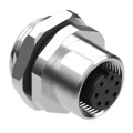54-00184 - CONN RCPT FMALE 8P GOLD SLDR CUP