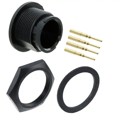7380-4PG-300 - CONN RCPT MALE 4POS GOLD CRIMP