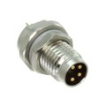 T4032014041-000 - CONN PLUG MALE 4P GOLD SLDR CUP