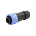 22003131-01 - CONN PLUG MALE 3POS SOLDER CUP