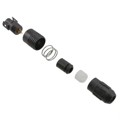 HR30-6PA-6P(71) - CONN PLUG MALE 6P GOLD SLDR CUP