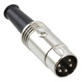 12BL5MX - CONN PLUG MALE DIN 5POS SOLDER
