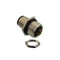 M12A-08PMMS-SH8001 - CONN PLUG MALE 8P GOLD SLDR CUP