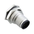 M12A-08PMMS-SF8002 - CONN PLUG MALE 8P GOLD SLDR CUP