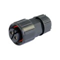 23002211-02 - CONN PLUG FMALE 2POS SOLDER CUP