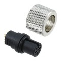 858-005-203RSU4 - CONN PLUG FMALE 5P GOLD SLDR CUP