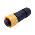 22006231-01 - CONN PLUG FMALE 6POS SOLDER CUP