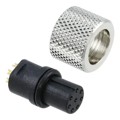 858-008-203RSU4 - CONN PLUG FMALE 8P GOLD SLDR CUP