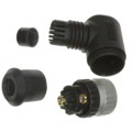 43-00098 - CONN PLUG FMALE 5POS GOLD SCREW