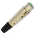 A4F - CONN PLUG FMALE XLR 4POS SOLDER