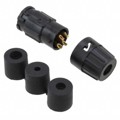 8282-4SG-3DC - CONN RCPT FMALE 4P GOLD SLDR CUP