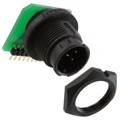 EN3P6MRAPCBN - CONN RCPT MALE 6POS GOLD SOLDER