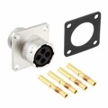 RT00104SNH-K - CONN RCPT FMALE 4POS GOLD CRIMP