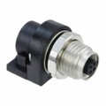 853-004-213R001 - CONN PLUG FMALE 4POS GOLD SOLDER