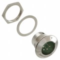 B4M - CONN RCPT MALE XLR 4P SOLDER CUP