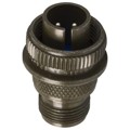 97-3106A-12S-3P - CONN PLUG MALE 2P SILV SLDR CUP