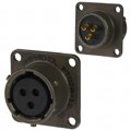 PT02A-12-3S - CONN RCPT FMALE 3P GOLD SLDR CUP
