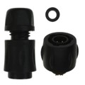 UTS6JC8E4P - CONN PLUG MALE 4P GOLD SLDR CUP