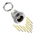HS2P9F26 - CONN RCPT FMALE 9POS GOLD CRIMP