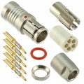 HS2C5M20C - CONN PLUG MALE 5POS GOLD CRIMP