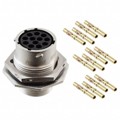 RT071412SNH-K - CONN RCPT FMALE 12POS GOLD CRIMP